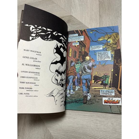 The Tomb of Dracula Book 3 Comic Book Graphic Novel Day Blood Night Redemption - Picture 5 of 10